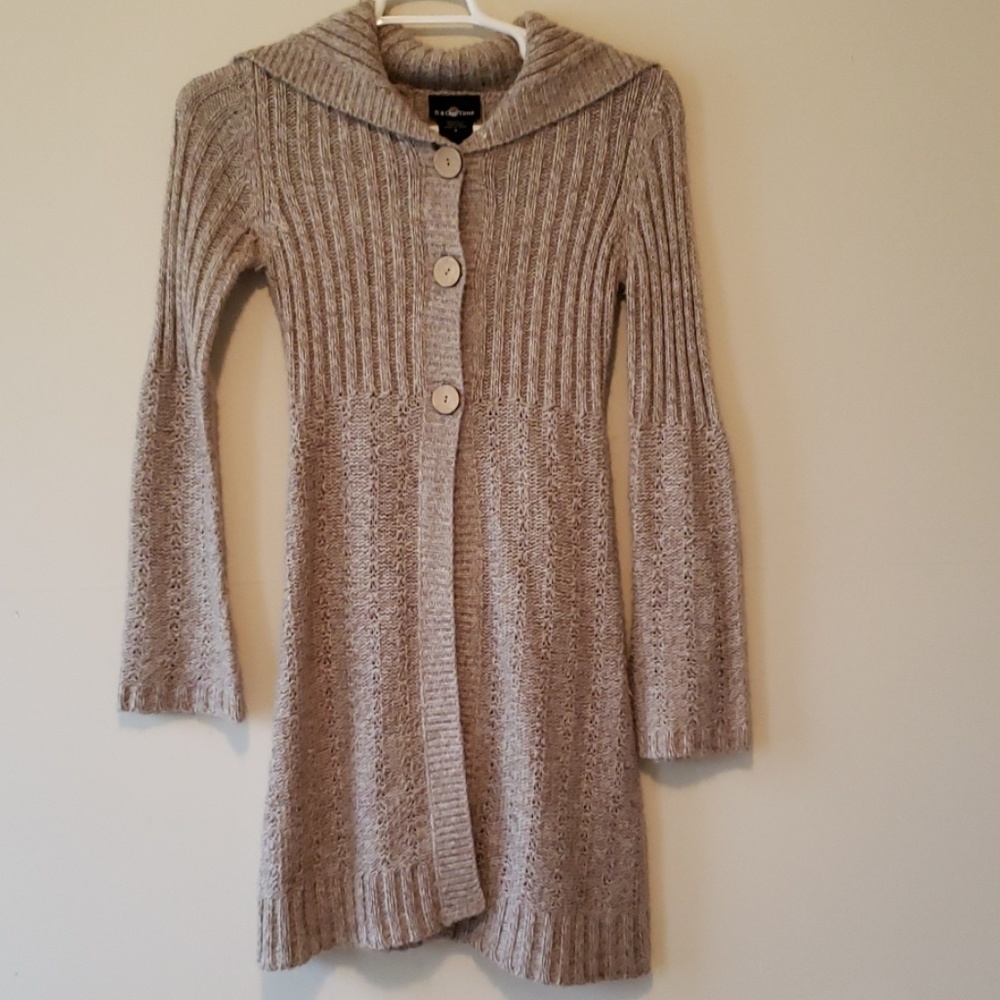 Juniors knit long cardigan dister